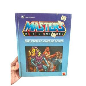 1984- Childrens Book Masters of the Universe Skeletor's Flower of Power